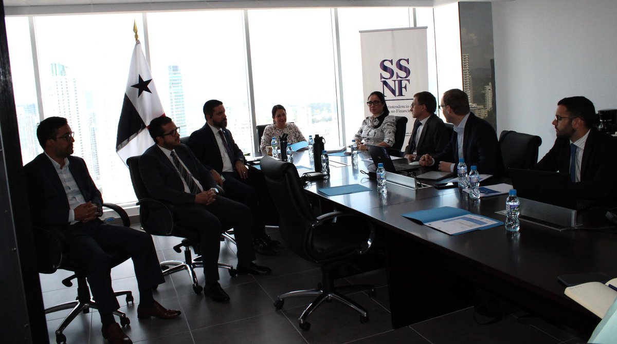 SSNFPanama's tweet photo. En su tercer día de Taller sobre registros de beneficiarios finales como autoridades competentes, la Superintendente Dayra Carrizo Castillero, se reunión con los expertos de Luxemburgo, Bélgica, Malta y Alexandre Taymans de EU Global Facility.
#RUBF https://t.co/FbZqduyrTJ