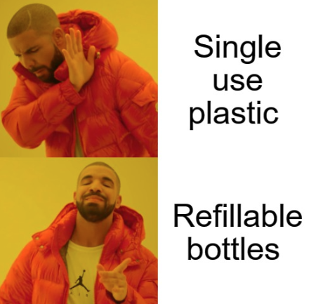 TheBodyShopUK's tweet image. Drake knows… 🧴♻️💚#RefillReuseRepeat