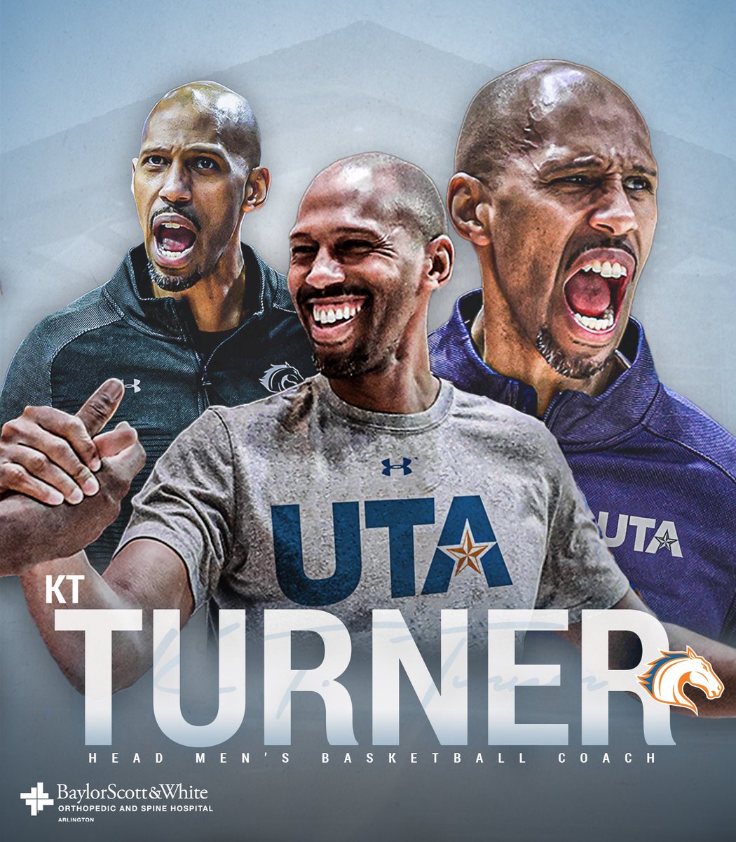 𝐖𝐞 𝐠𝐨𝐭 𝐨𝐮𝐫 𝐠𝐮𝐲 ✔️ Welcome (𝘣𝘢𝘤𝘬) to UTA, @CoachKTTurner! 📰 utamavs.com/ktturner #BuckEm🐎 || #MavUp