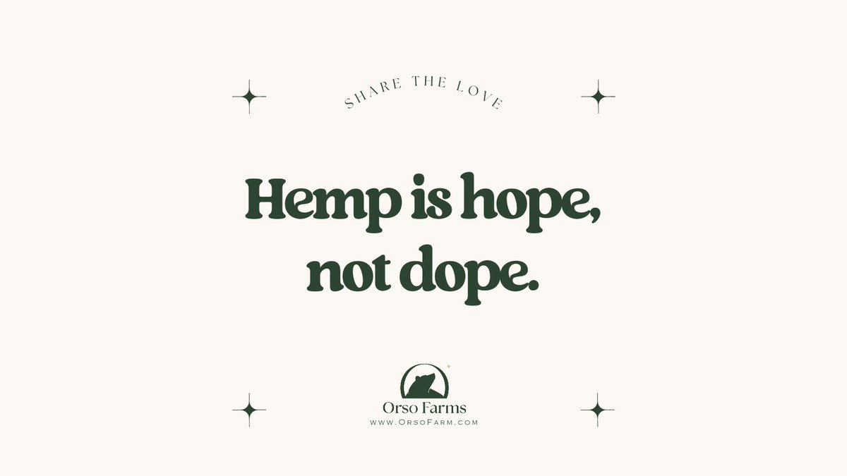 OrsoFarms's tweet photo. Hemp: a plant that can feed you, house you, clothe you, and heal you.

#plantscience #plantscare #healingplants #hemp #organic #cbd #hempcbd #cbdshop #hempshop #cbdbrand #medicinalplants #multiuse #hempcompany #cbdcompany #cbdheals https://t.co/FvLQzUIOaq