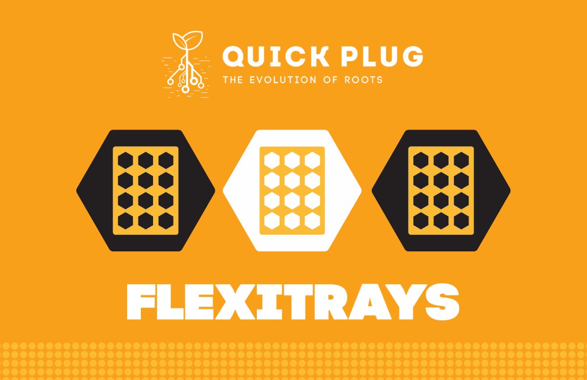 QuickPlugGlobal's tweet image. Flexi-trays arrive to you pre-moistened and ready to use! They are designed in every way to improve your operation's efficiency. bit.ly/2HovFaG