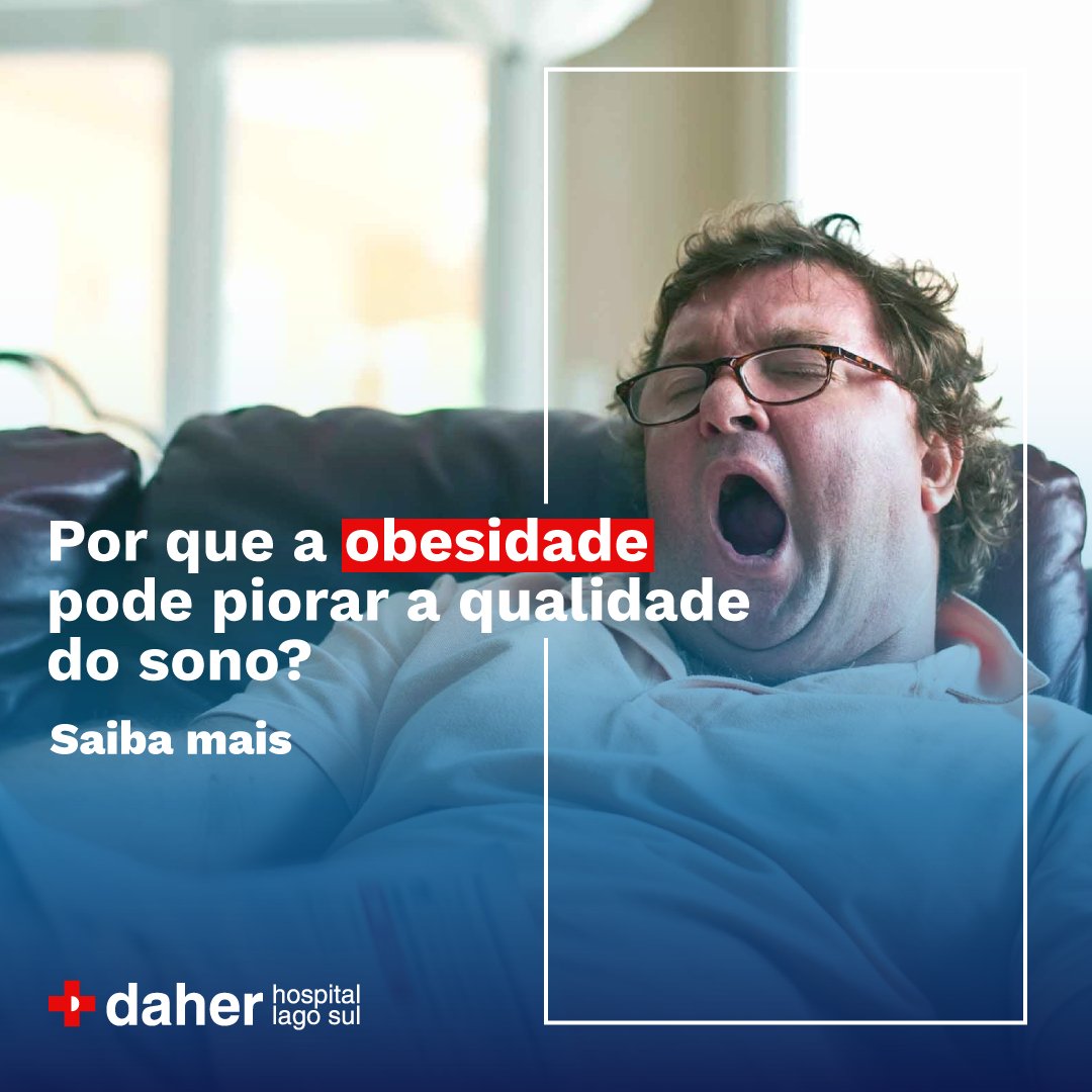 😴 Dormir bem faz total diferença na rotina e bom humor das pessoas.

👇 Com o excesso de gordura no corpo, o paciente obeso pode desenvolver problemas, como:
- Ronco;
- Apneia do sono;
- Agitação noturna;
- Entre outros.

✅ Obesidade tem cura!

(RT: CRM-DF 2520)
