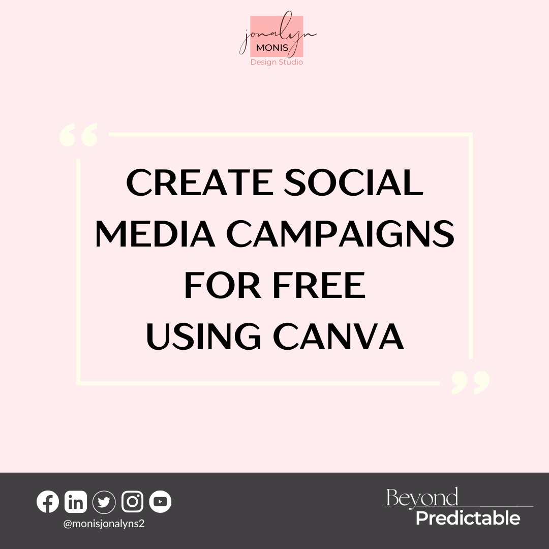 monisjonalyns2's tweet image. Instagram, Facebook, Pinterest, Twitter, and Google+ all support Canva'S social media layouts. Free access to more than 100 layouts will enable you to quickly create outstanding images. 👍
Feel free to browse our page.😊
FB: facebook.com/monisjonalyns2 
#DigitalJobsPH
#DICT