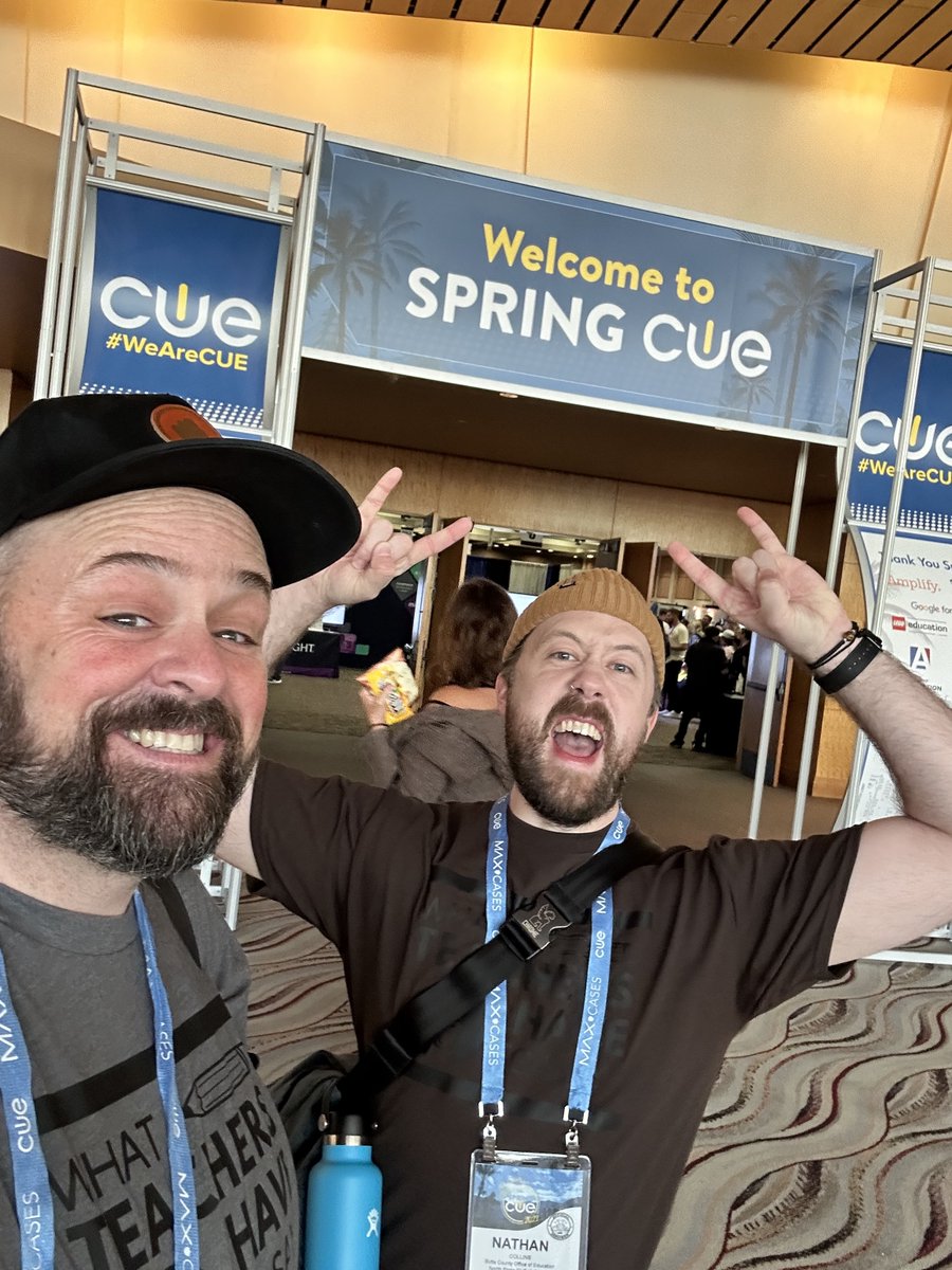 What Teachers Have to Say (@wthtspodcast) on Twitter photo 🌄 Rise and shine, #SpringCUE ! What are your goals for the day? Share your top 3 must-attend sessions, and let's make the most of this incredible event! 🎉📋 <a href="/ninetiesmale/">Nathan Joshua Collins</a> <a href="/MrCarrOnTheWeb/">Mr. Carr on the Web</a> 🌄 Rise and shine, #SpringCUE ! What are your goals for the day? Share your top 3 must-attend sessions, and let's make the most of this incredible event! 🎉📋 <a href="/ninetiesmale/">Nathan Joshua Collins</a> <a href="/MrCarrOnTheWeb/">Mr. Carr on the Web</a>