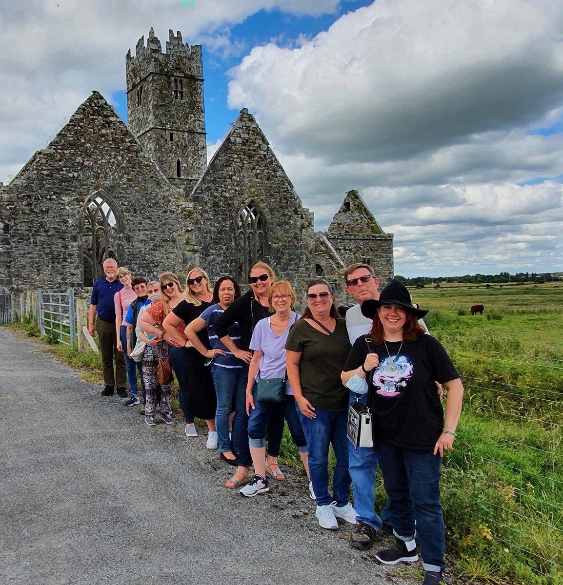 msmarypritchard's tweet photo. /Ireland nostalgia. Best group of humans around. Travel with writers, you’ll have a great time ���✨💚 @IrelandWtrTours https://t.co/n0mNXQ8C1o