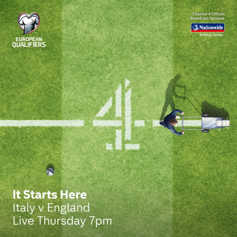 Channel 4 on Twitter "European Qualifiers™ Italy v England, Thursday