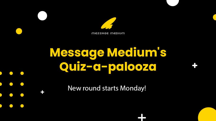 messagemedium's tweet photo. Ready for Quiz-a-palooza Round 7? We’re back on Monday with chances to win a #DigitalMarketing working session with our President @Maisha Walker. This time we're teaching you Email Marketing ahead of our #EmailMarketing Masterclass that starts 4/26:
https://t.co/WtANSuGJqa https://t.co/wwOWXbZ8UD