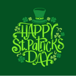 Happy St. Patrick's Day, everyone! 🍀🌈🌟

Put on your best green outfit, cook up some traditional Irish food, and share a pint with your friends (even if it's just over video chat). Let's raise a glass to the luck of the Irish and the hope for a bright and joyous year!