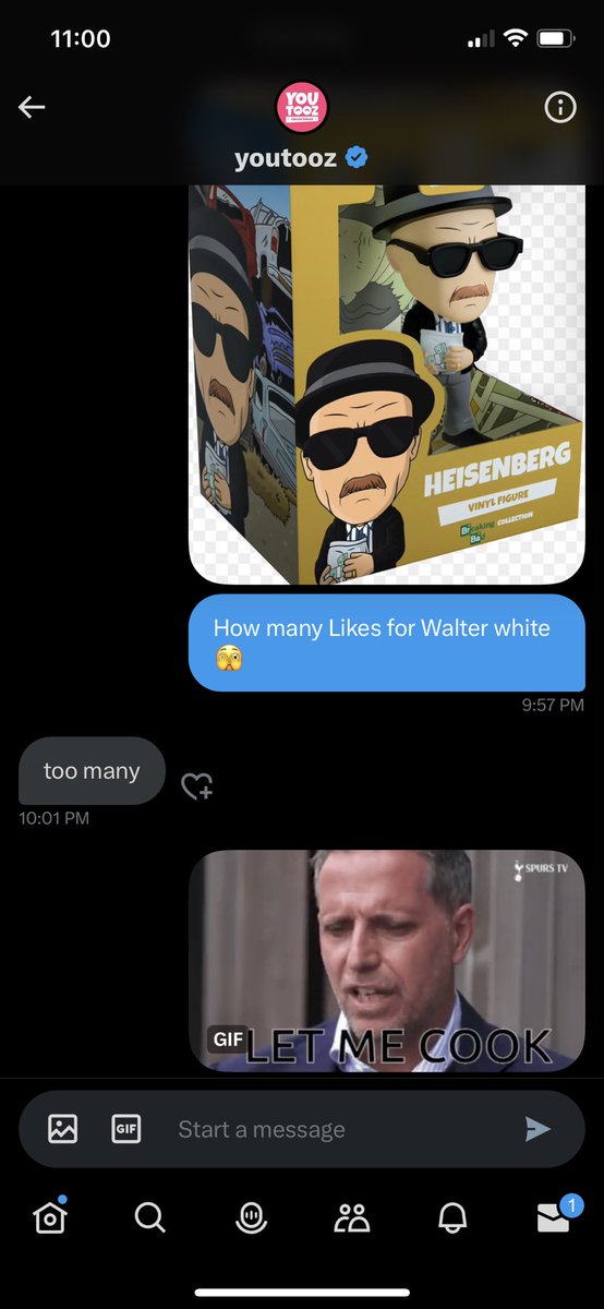 HYDROTURTLE3's tweet photo. ALRIGHT BOYS ITS TIME FOR ME TO COOK
Blow this tweet up like crazy with likes 
DO IT NOW #Breakingbad #Youtooz https://t.co/rve1RWP1UE