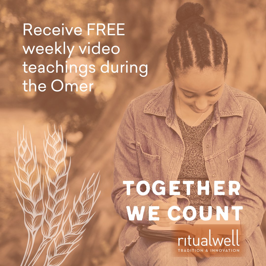 You’re invited! Experience the Omer. Sign up for our newsletter to receive 7 FREE: 
- Weekly video teachings &amp; creative prompts
- Weekly live movement &amp; writing sessions

Sign up to join us: eepurl.com/cUCpzP