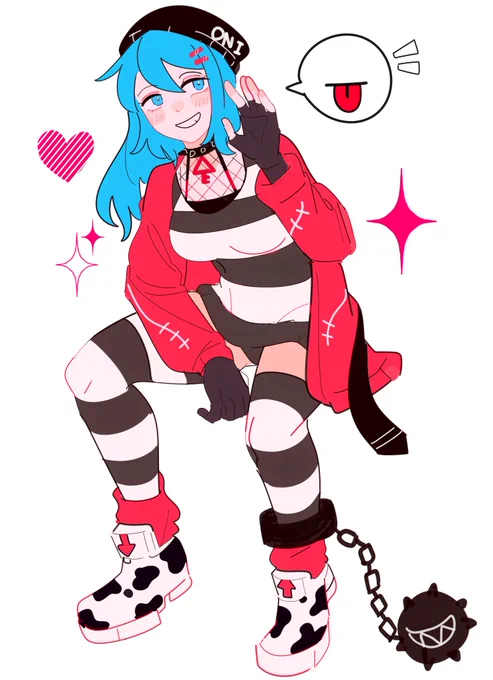 Drawing original characters is fun!But coming up with designs is the hard part...#mizu絵 