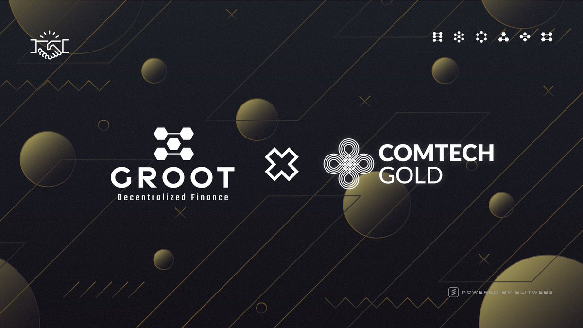 📣Exciting news! #GrootFinance &amp; #ComTechGold partner to revolutionize #DeFi. GROOT will purchase 1M USD in CGO for its impermanent loss compensation fund, which increases with DEX listing fees

🌐This partnership creates a sustainable &amp; innovative decentralized finance ecosystem