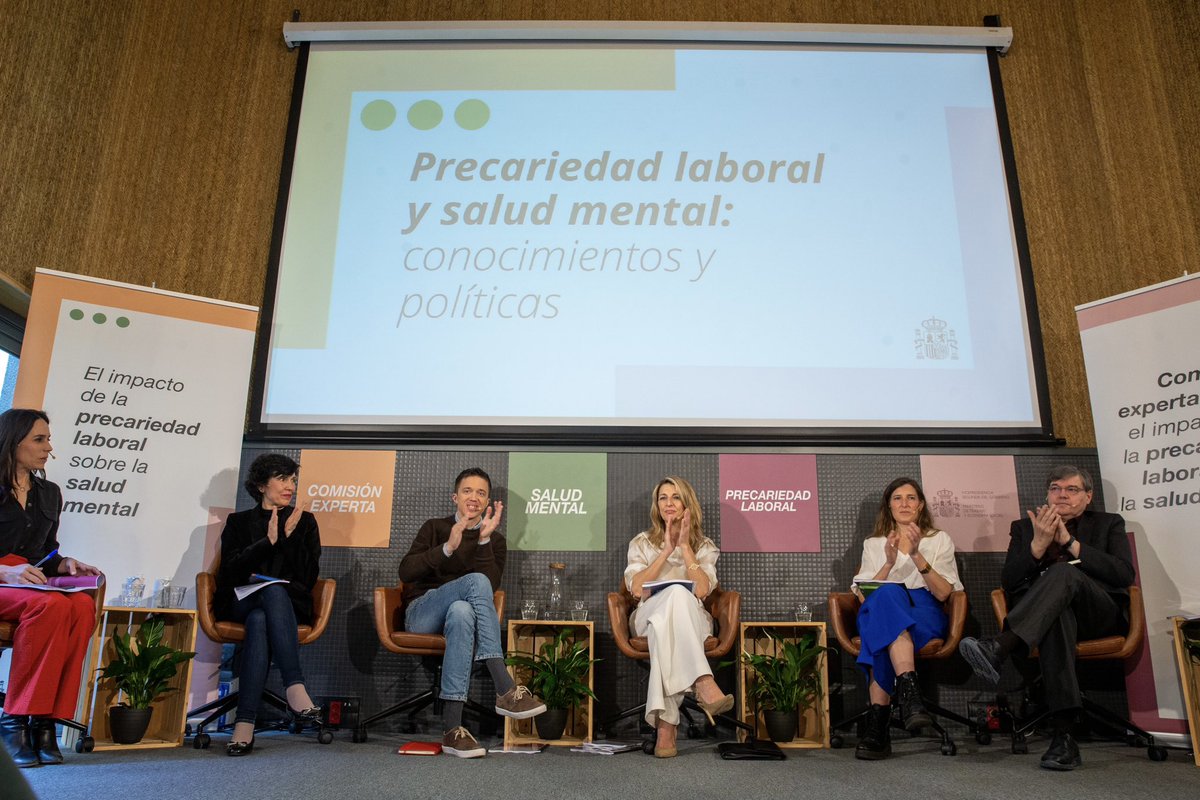 La salud mental es incompatible con trabajos precarios, mal pagados y jornadas abusivas. 

Avanzar en espacios laborales sanos es un derecho básico y una obligación de las empresas. Todo un reto colectivo que nos permitirá tener vidas mejores.