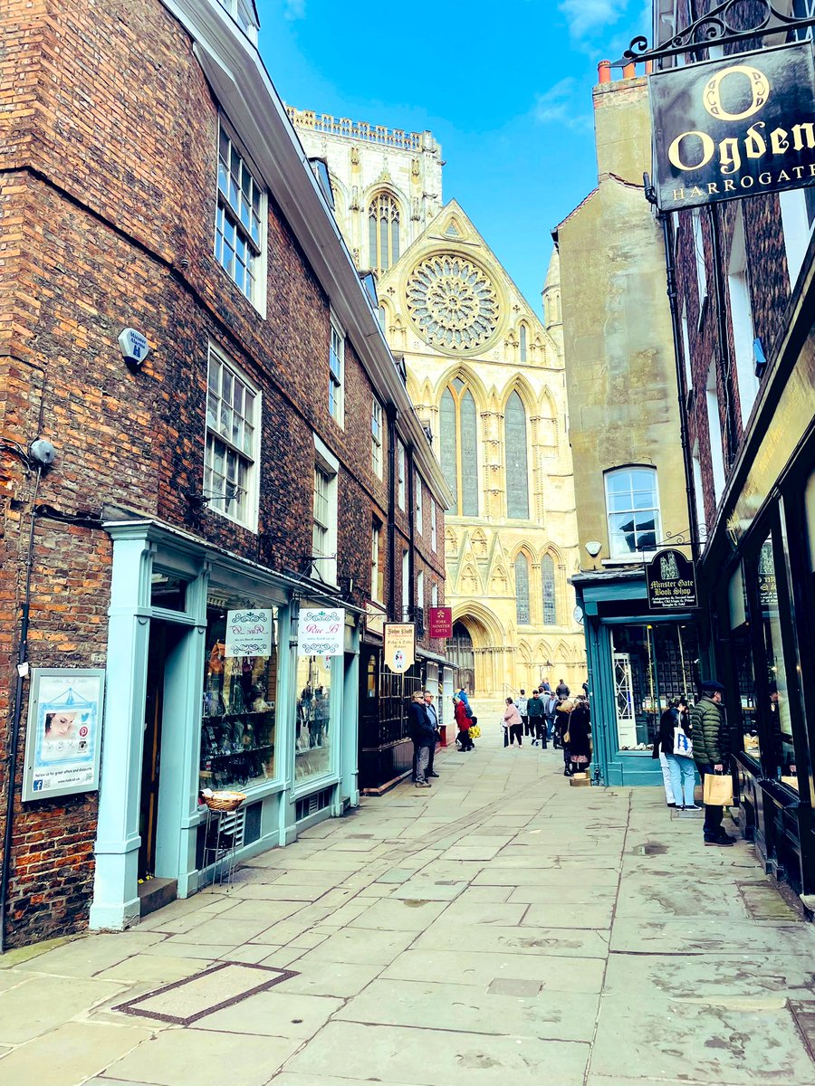 Beautiful day in York ❤️🐾🥾 #york #yorkminster #northyorkshire #yorkshire