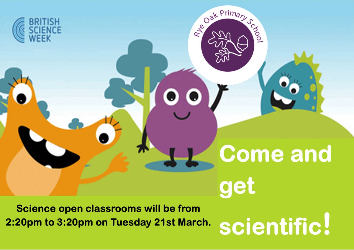 We hope to see all parents and carers next week for our open classroom event on Tuesday 21st March.