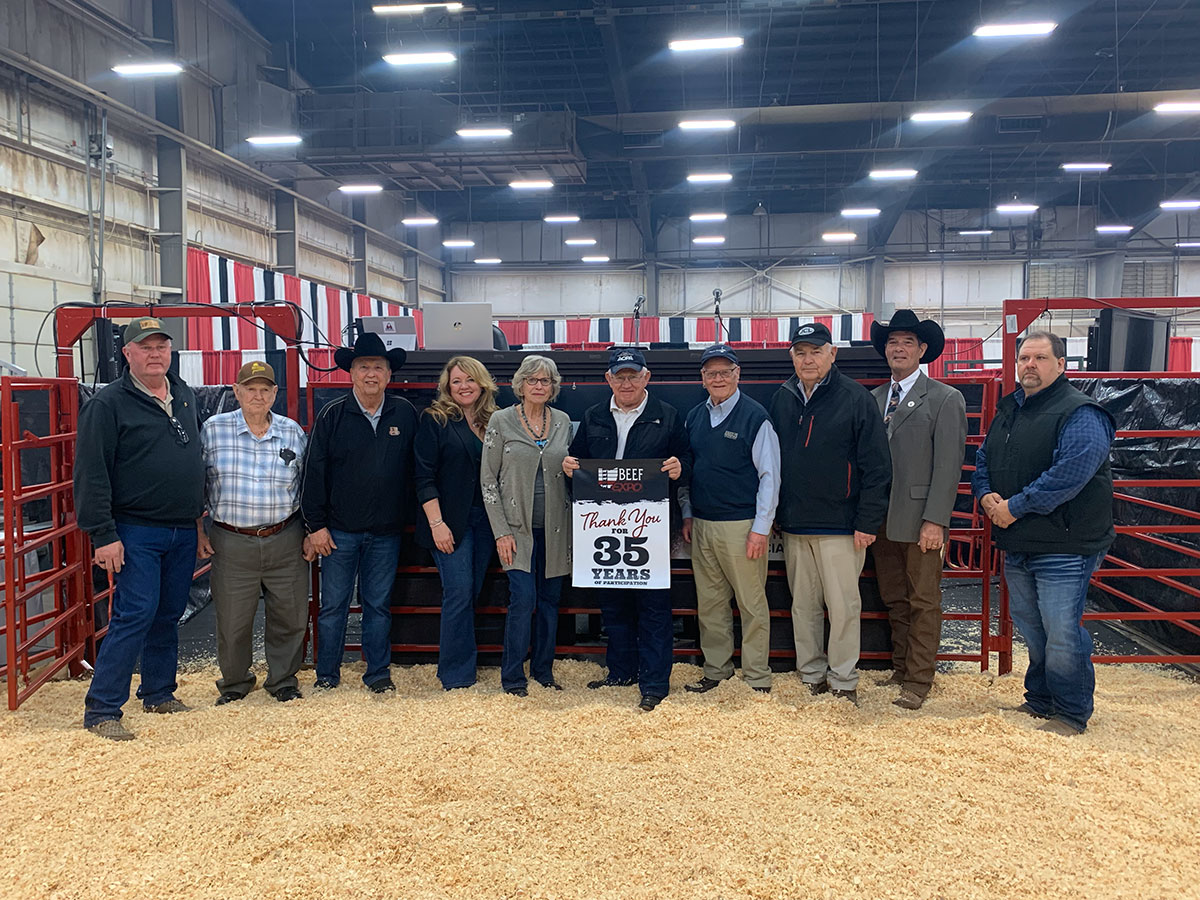 Today we also recognized some of the founders of the Ohio Beef Expo that were on hand to celebrate. Thank you for your vision in creating this premier event for Ohio’s cattle industry.
#ohiobeefexpo #35years