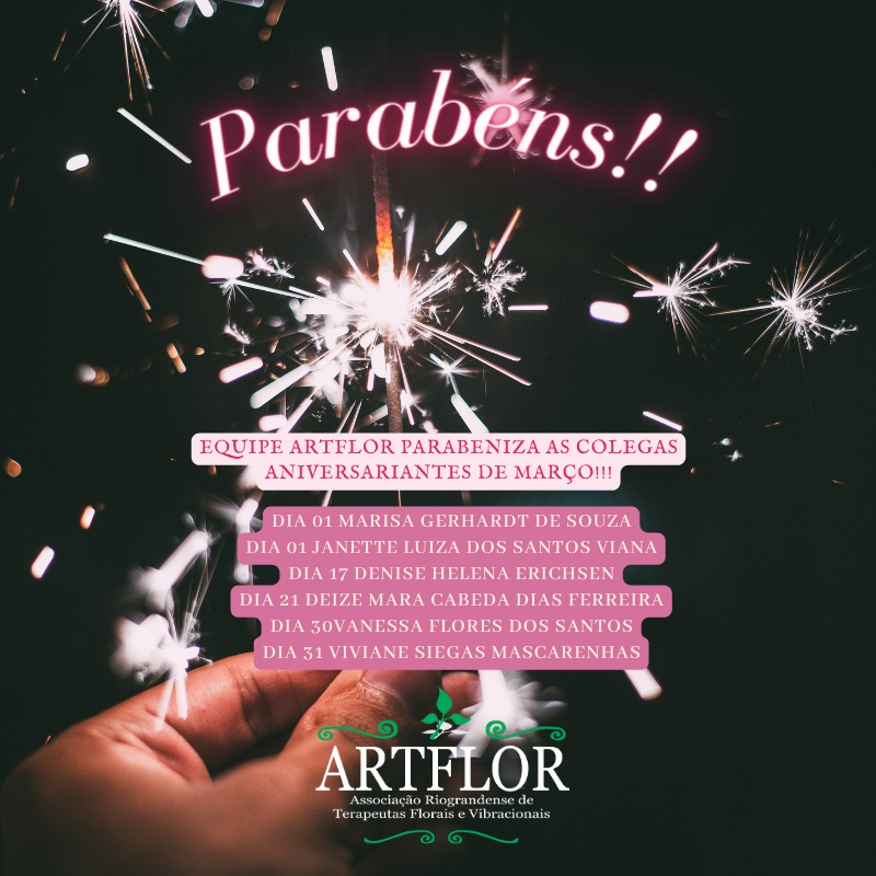 artflor_rs's tweet photo. Neste mês toda equipe ARTFLOR deseja muitas felicidades para todas as aniversariantes!

#terapiafloral #terapeutafloral #portoalegre #poa #riograndedosul #florais #terapiascomplementares #terapiasintegrativas #terapiasholísticas
#essenciasflorais #rs https://t.co/Ha1n0KYUfm
