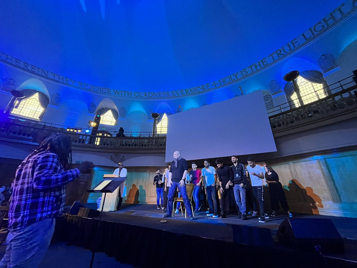 meenamtj's tweet photo. On to see @E_N_O ESOL project working with 200 students from New City College using opera for language acquisition - inspired by the amazing ‘Akhnaten’ #LoveENO #operaforeveryone https://t.co/tmsHkaYvOc