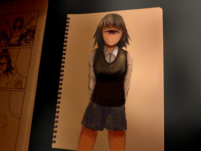 単眼ちゃんとても古い過去絵シリーズ 