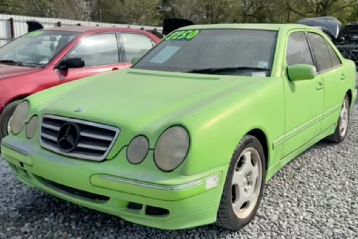 PullAPartAuto's tweet image. Happy St. Patrick&apos;s Day! 🍀  This Mercedes is certainly in the spirit... and for sale at our Baton Rouge location! #pullapart #pullapartauto #happystpatricksday #stpatricksday #green