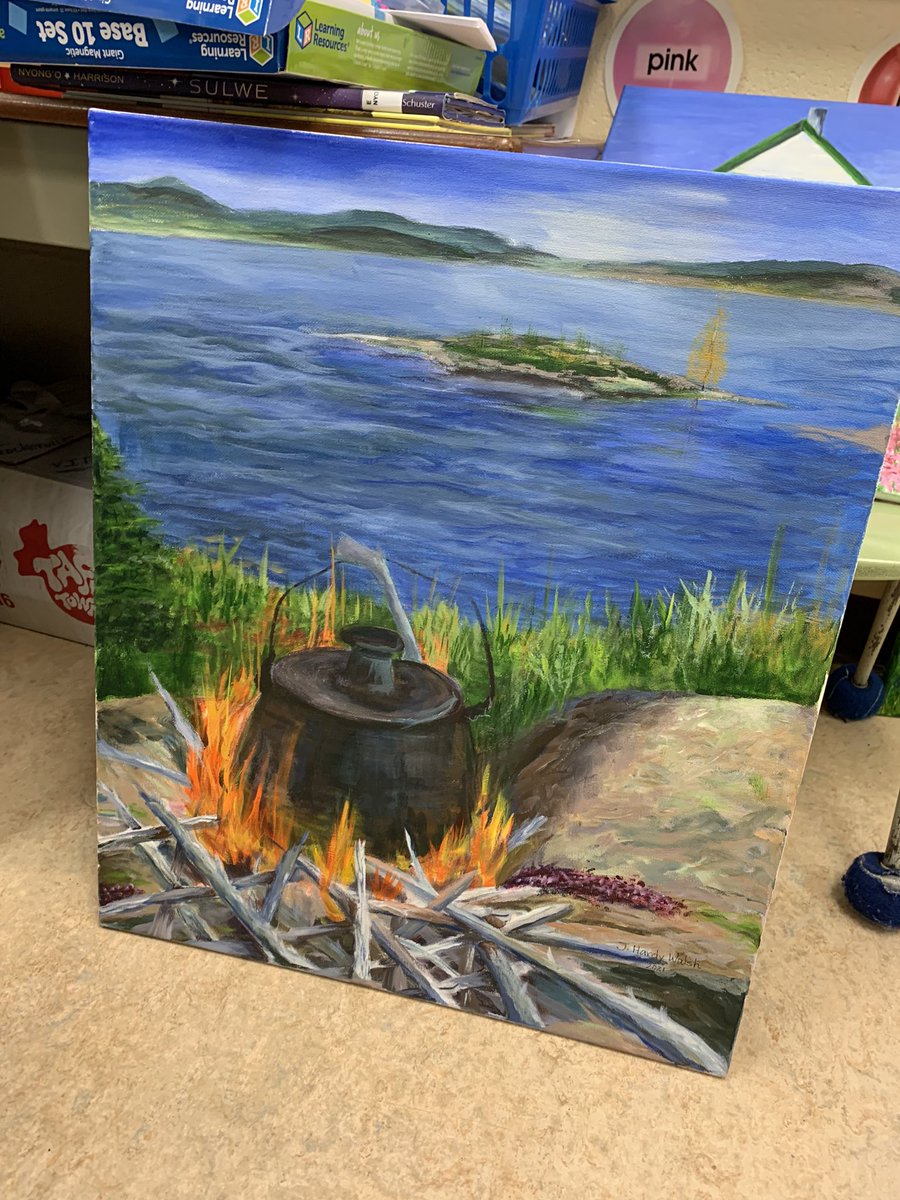 MsPowersClass's tweet photo. Thank you to our guest speaker Ms.Jan Walsh for sharing her artistic passion with our Ks and grade 3s @UGEABC https://t.co/BVIHxai9W0