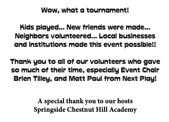 Chestnut Hill Community Association tweet media
