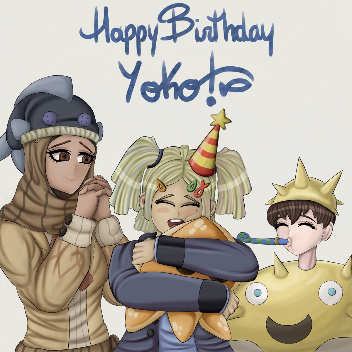 drsector94's tweet photo. *non canon content*

We wish a happy birthday to our Marine Biologist, Yoko!🪸

Featuring: Faiza and Tomoko🐡

#danganronpa #fangan #fanganronpa #ocs #fanproject #dr #drs94 #danganronpav3 #danganronpa2 #danganronpafanart #danganronpasector94 #danganronpaoc #fanseries https://t.co/oTjj85m34y