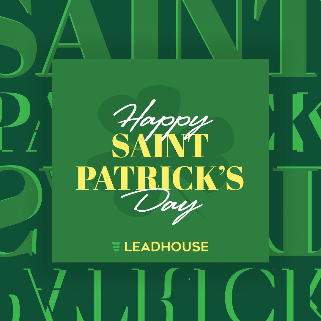 leadhouse_ca's tweet image. 🍀🍻☘️ Happy Saint-Patrick à tous! Que cette journée soit remplie de bière verte, de musique Irlandaise et de chance! 🌈💰🎶#fêtedesaintpatrick #irishpride #bonnechance

🍀🍻☘️ Happy Saint Patrick's Day everyone! May your day be filled with green beer, Irish music, and luck!