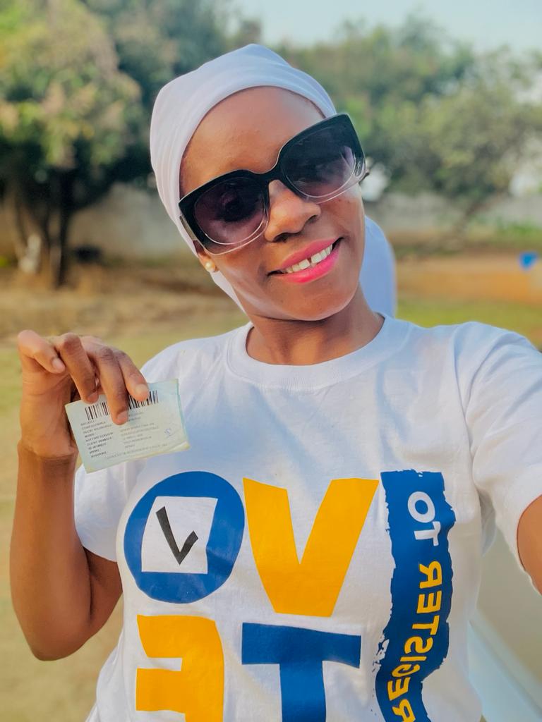 FaithMupita's tweet photo. When you don't vote you are essentially putting your future in the hands of others.
#RegisterToVoteZw
#ElectionsZw
#Beregistered
#Beinvolved https://t.co/pC7lc9yb39