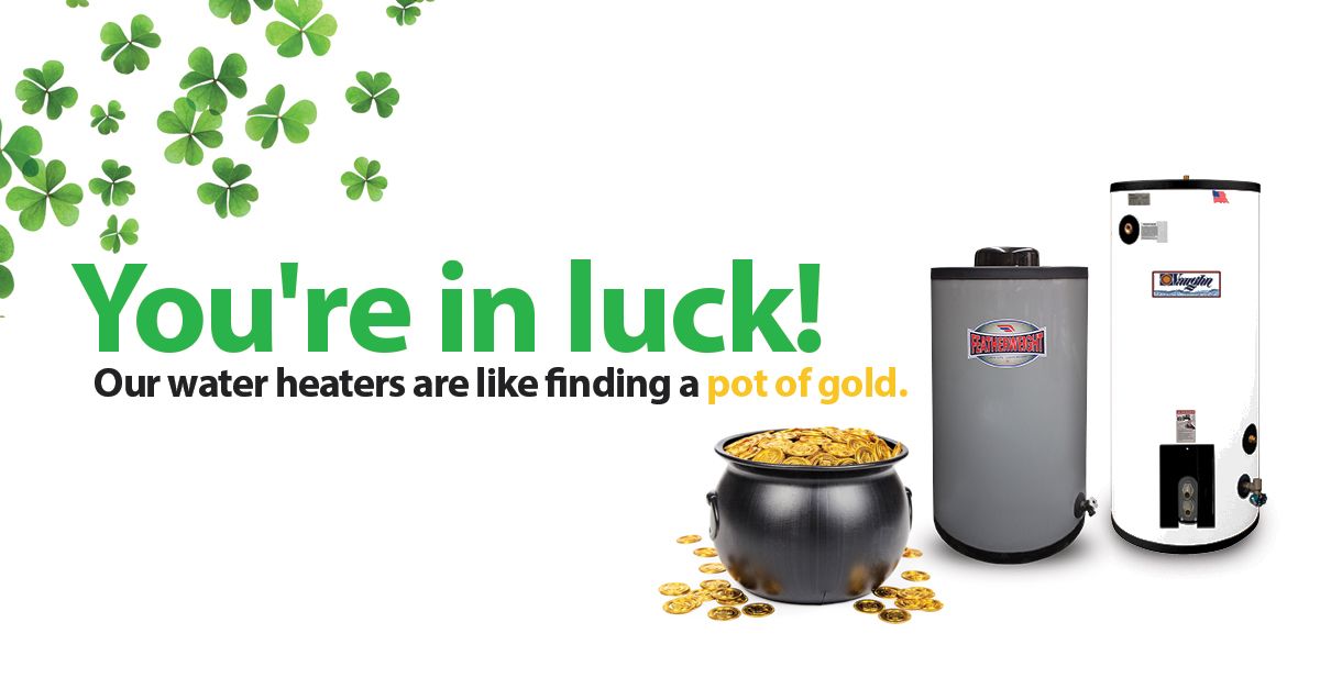 You're in luck! Our #waterheaters are like finding a pot of gold. 

Get started on your search by finding a local Vaughn rep agency. They are just a click away: bit.ly/3Lshtjb