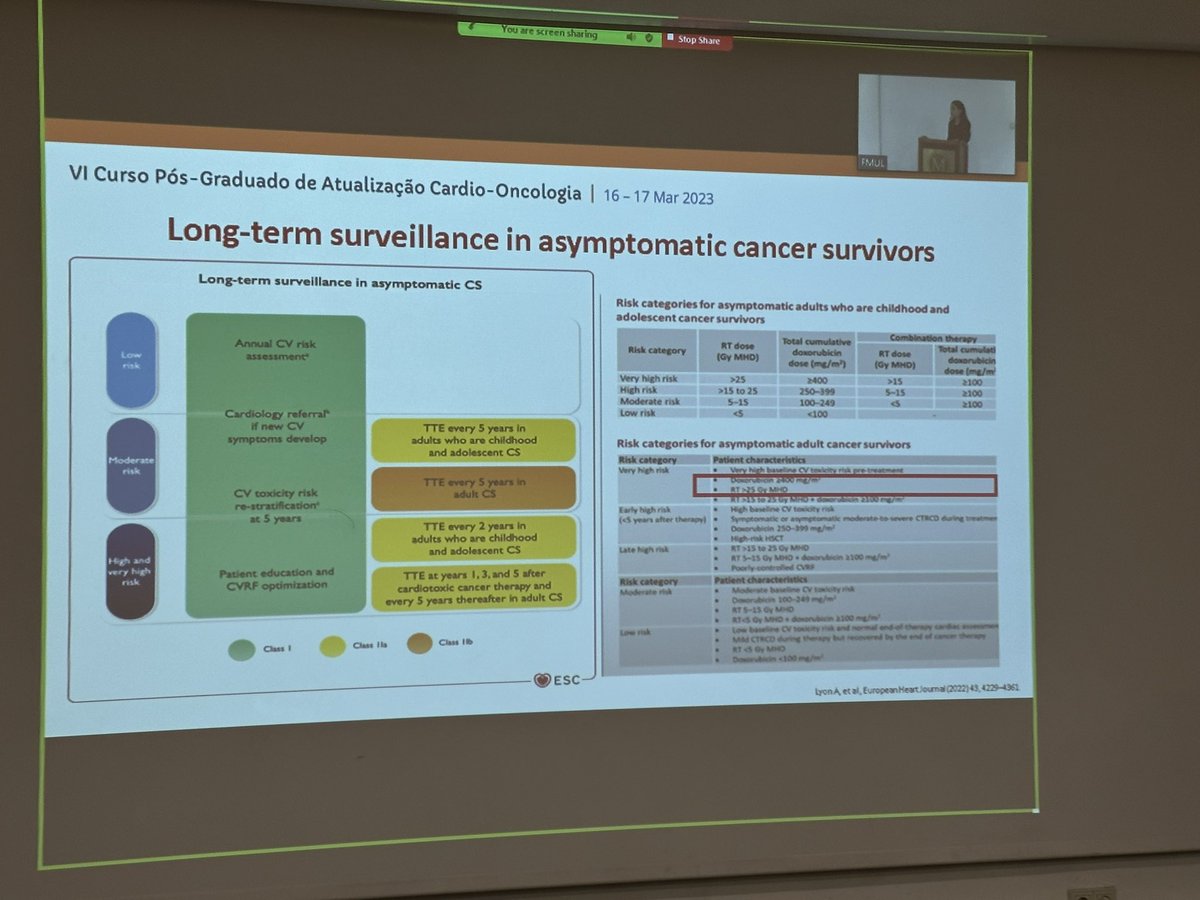 Mamas A. Mamas (@mmamas1973) on Twitter photo Claudia Jorge and VHD in cancer- 37-80% of pts treated with chest radiotherapy will develop radiation induced VHD. Mechanisms discussed and screening with echocardiography in contrxt of <a href="/escardio/">European Society of Cardiology</a> guidelines. Excellent overview <a href="/ManuelaFiuza5/">Manuela Fiuza</a> <a href="/alaide_chief/">chief</a> <a href="/mnobremenezes/">Miguel Nobre Menezes</a> <a href="/iamritu/">Ritu Thamman MD</a> Claudia Jorge and VHD in cancer- 37-80% of pts treated with chest radiotherapy will develop radiation induced VHD. Mechanisms discussed and screening with echocardiography in contrxt of <a href="/escardio/">European Society of Cardiology</a> guidelines. Excellent overview <a href="/ManuelaFiuza5/">Manuela Fiuza</a> <a href="/alaide_chief/">chief</a> <a href="/mnobremenezes/">Miguel Nobre Menezes</a> <a href="/iamritu/">Ritu Thamman MD</a>