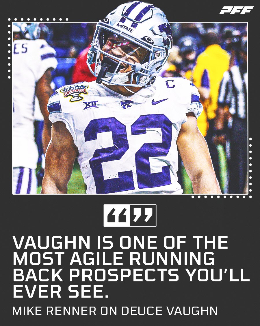 Which NFL team should draft Deuce Vaughn?⚡️