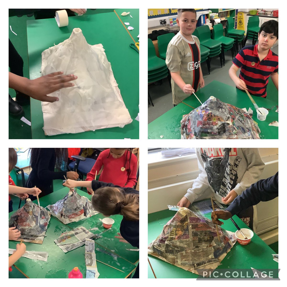 Not content with building bridges for STEM week, Year 4 have started their amazing volcano projects as part of their Topic lessons. We can’t wait to show these off to everyone when they’re finished <a href="/paganelschool/">Paganel Primary</a>