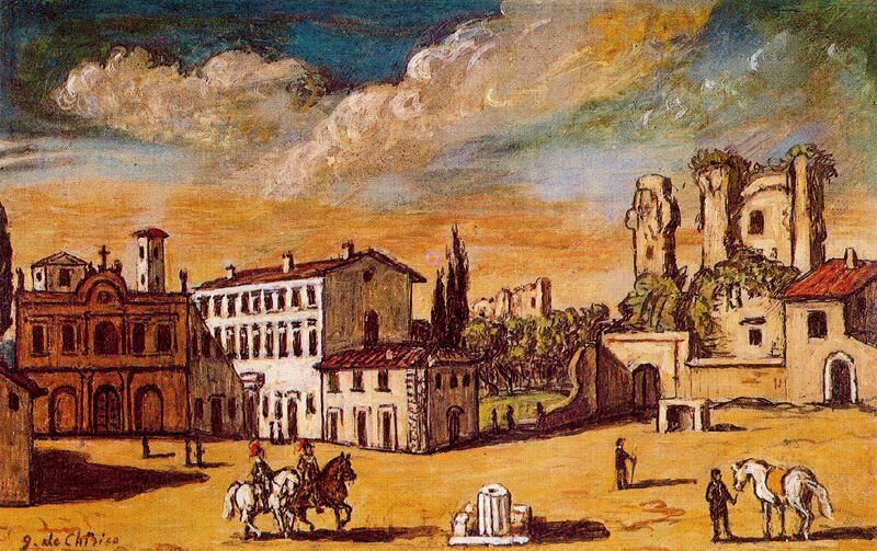 philhellenism_'s tweet photo. Cityscape #metaphysicalart #giorgiodechirico https://t.co/KPpofW7Gpo https://t.co/o6EGfwkPj0