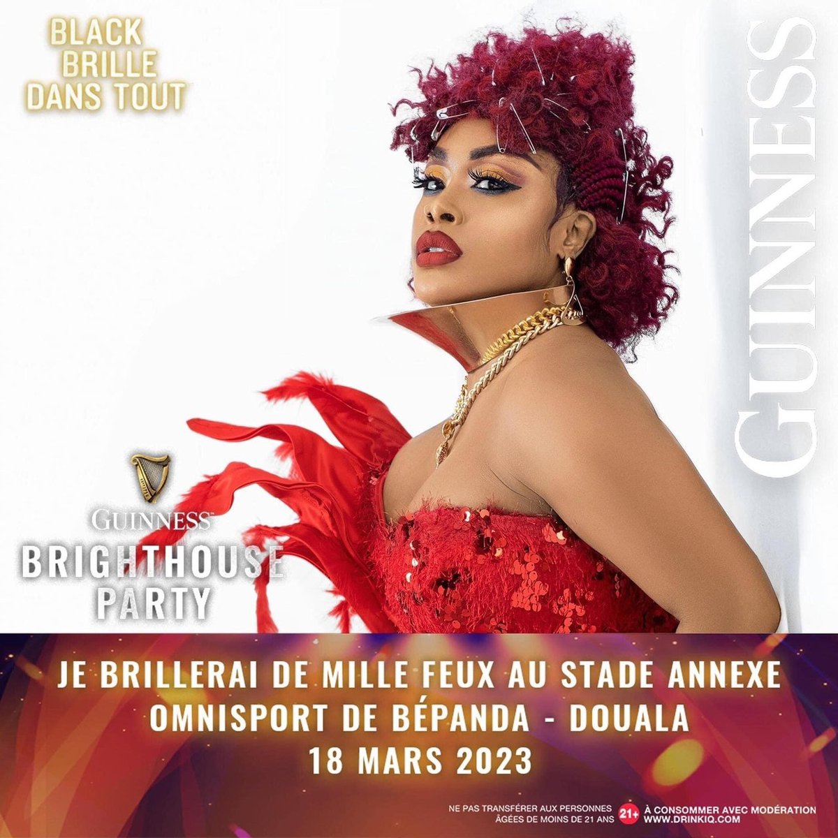 CharnelleKemda's tweet image. #ad
COCO ARGENTÉ la go ses wé fort
J'ai juste envie de voir son style vestimentaire au #GUINNESSBRIGHTHOUSEPARTY
elle est très originale et ose !!
 
Tu n'es pas là demain à bepanda omnisport stade annexe à 17h59 tu n'es nulle part 🥹

#BrightHouse
#Guinness
#BlackBrilleDansTout