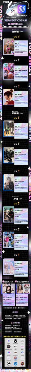 Mi_MiAlpha's tweet photo. 🥳🥳Nswap x MiMiAlpha 兔Sweet Cos大赛圆满落幕啦~!🥳🥳
大赛结果虽迟但到!共有27位朋友获得总价值超 6000U 的奖品,快戳海报康康你有没有中奖叭!~
MiMiAlpha 再次感谢20+协办社区以及众多Web3朋友们的支持。聚四方八友,揽天下群英,MiMiAlpha欢迎你的加入!~
#Mimialpha #cos #Web3 https://t.co/YX6mpno2Pc