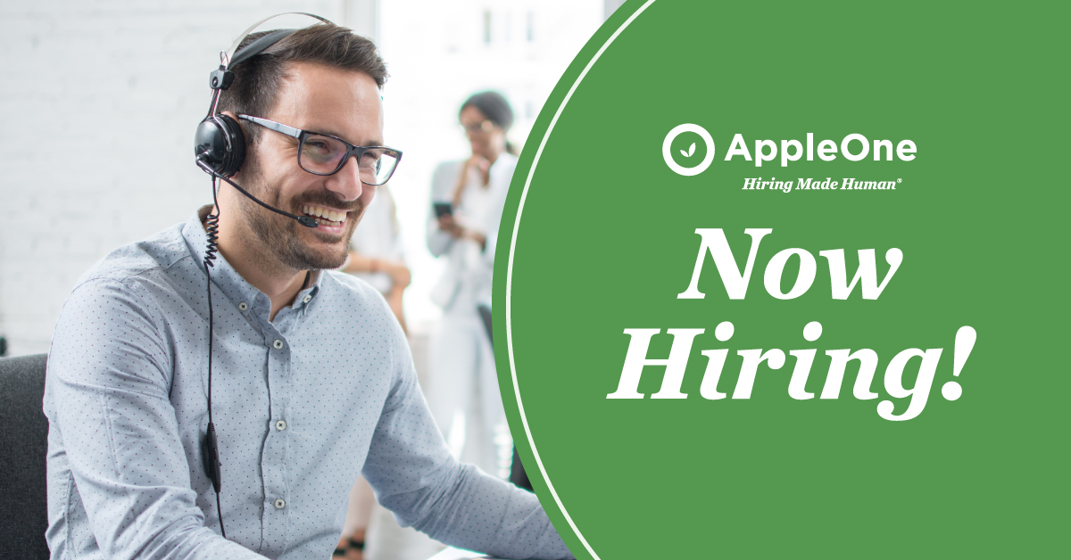 There has never been a better time to look for a job. Let AppleOne help you take the next step in your career at lnkd.in/gnvUc9g