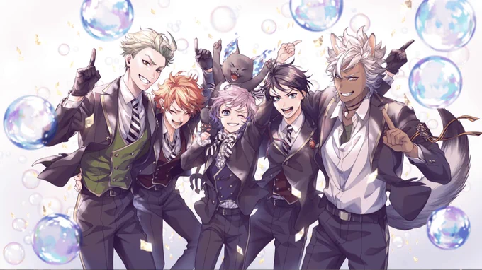 グリム、グルーヴィーした!みんなかわいい!ここで1.2と振り返ってみよう! #ツイステ 
