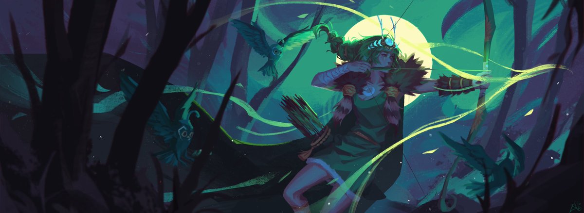 alm4nditte's tweet image. The moon and the hunt
.
#HadesGame