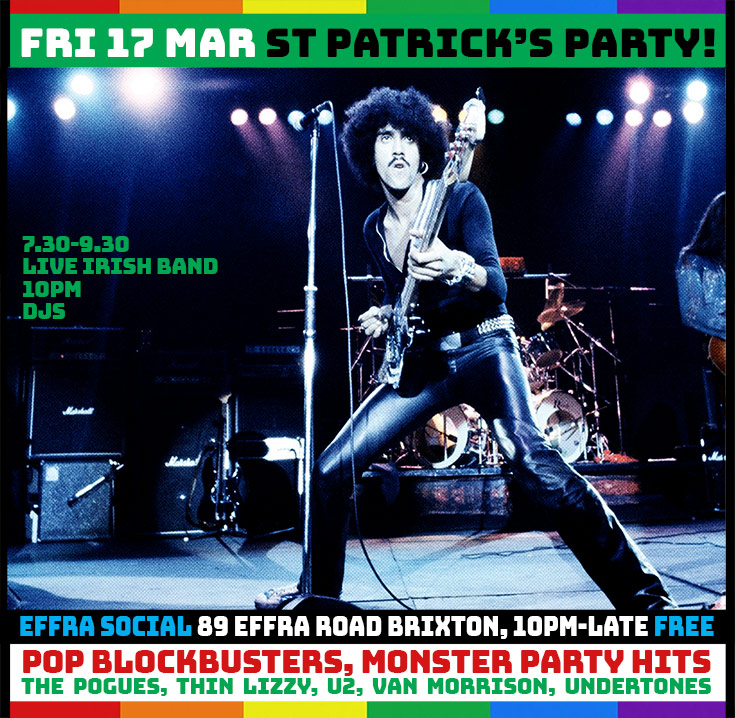 offlineclub's tweet photo. St Patrick’s night special at the Effra Social with live music and great tunes till late, Fri 17th March 2023 #StPatricksDay2023 #brixton #free #effrasocial https://t.co/vwf8ZgXxlC