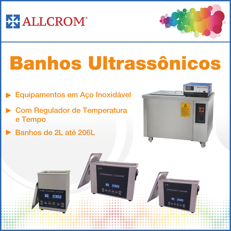 AllcromBrasil's tweet photo. Banhos Ultrassônicos - Soluções para as Linhas Laboratorial e Industrial

Conheça as Linhas Laboratorial e Industrial de Banhos Ultrassônicos da Allcrom que atendem diversas necessidades de limpeza com Regulador de Temperatura e Tempo.

Saiba +:  https://t.co/ER5UNRac2z
#allcrom https://t.co/8LRfbHzvUM