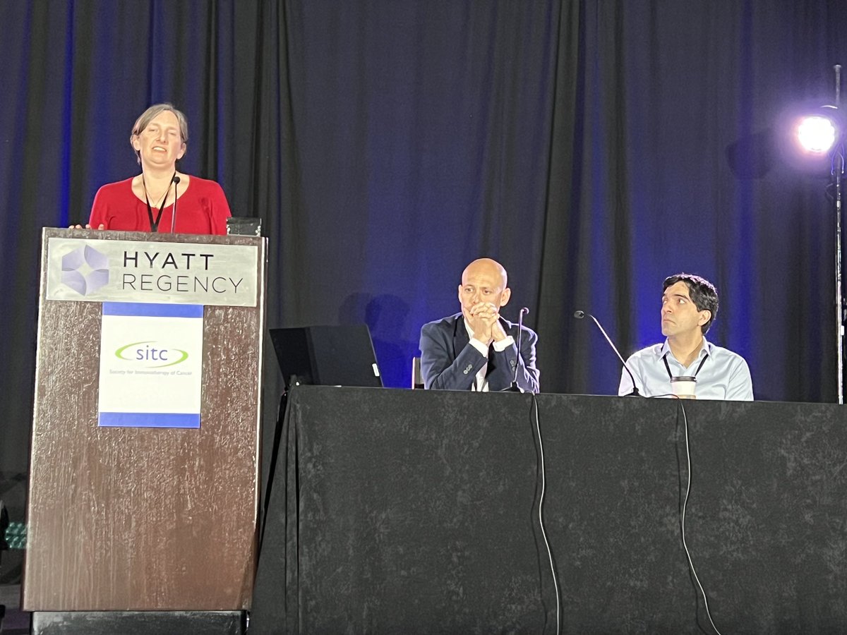 JennGuerriero's tweet photo. Fabulous talk by Dr Sasha Stanton @sestant29 on antigen identification and prevention vaccine development for pre-malignant breast lesions at the @sitcancer Spring Scientific #spritc. https://t.co/eFuZwDBKFN