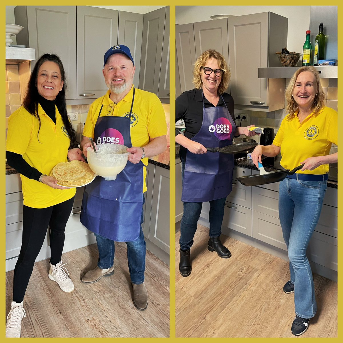 lionsalkmaar's tweet photo. Op deze Nationale Pannenkoekendag zijn we samen met #doesgoed pannenkoeken aan het bakken op de Dijckhoeve in Koedijk! π₯π₯π₯ De bewoners van de hoeve blij maken. #lionshelpen #lions #doesgoed https://t.co/SRFtr5OOXM