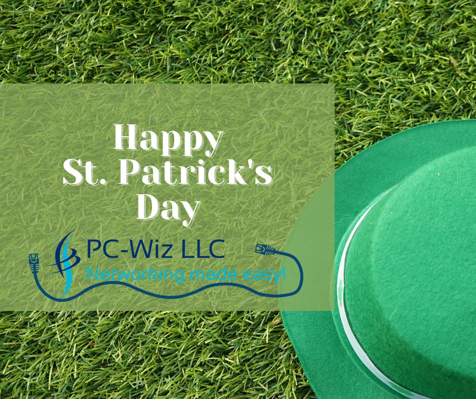 yourpcwiz's tweet image. Happy St. Patrick&apos;s Day