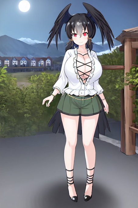 AI描きプログラムでヤタガラスの私服姿を作ってみました🐦🌕

#けものフレンズ
#stablediffusion 
#AIイラスト #AIart 