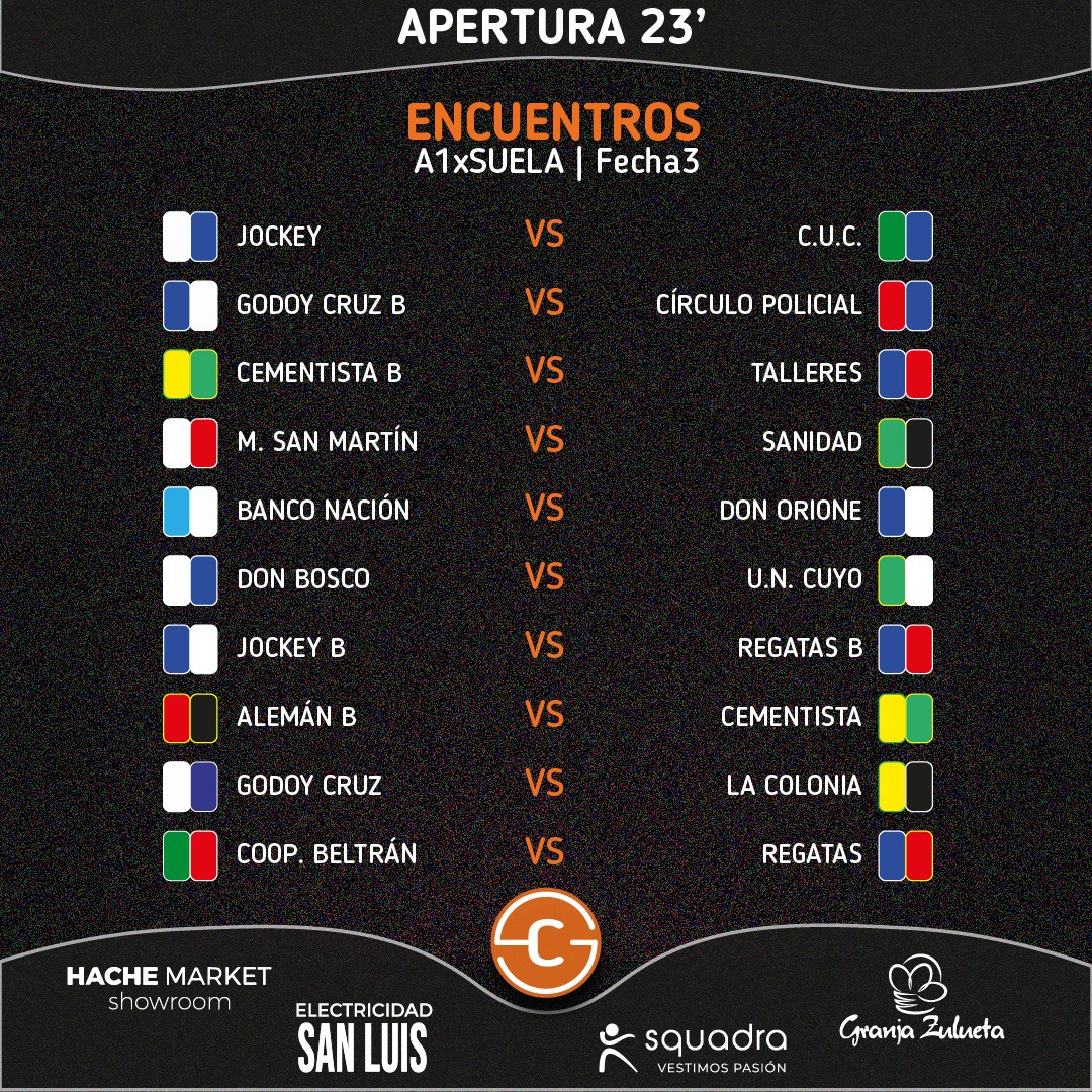 Fecha 3 en marcha 👇🏽👇🏽