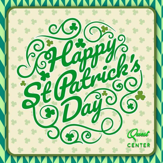 QuestCntr's tweet photo. Happy St. Patrick's Day from your friends at Quest Center! https://t.co/a3AXShzn0f