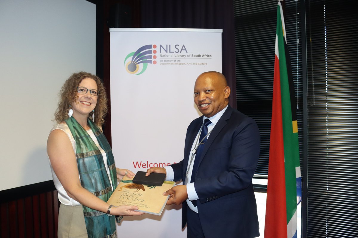 Today was a good day!
The National Library of South Africa (NLSA) is proud to announce the official M.o.U collaboration with the British Library.
Thank you to the British High Commission Pretoria for joining us for this memorable occasion.
<a href="/SportArtsCultur/">Department of Sport, Arts and Culture</a> 
<a href="/britishlibrary/">British Library</a> 
#NLSA