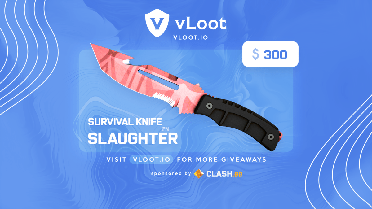 vloot_io's tweet image. Which of these two Slaughter knives would you like to play with in-game if they had the same price?👀

Retweet &amp;amp; check out the comments for a chance to win both of them🥰

#CSGO #CSGO2 #csgogiveaways #csgoskins
