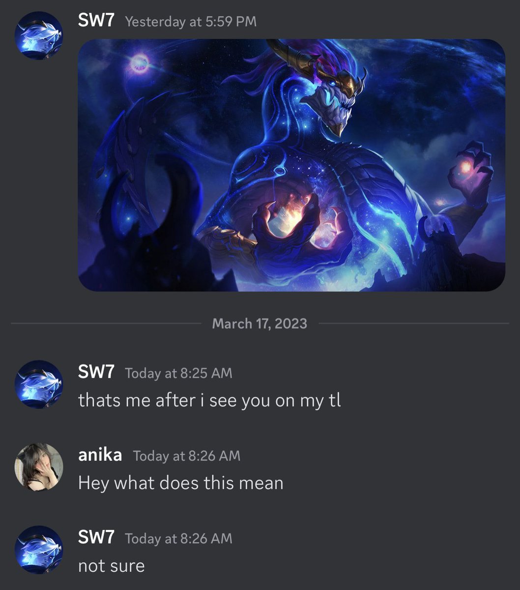 and they said that league of legends players dont know how to talk to girls https://t.co/F69yEWGpv1